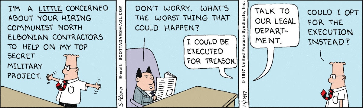 Dilbert Cartoon